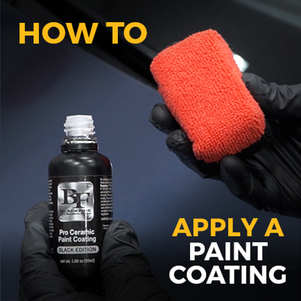 How To Apply a Car Paint Coating